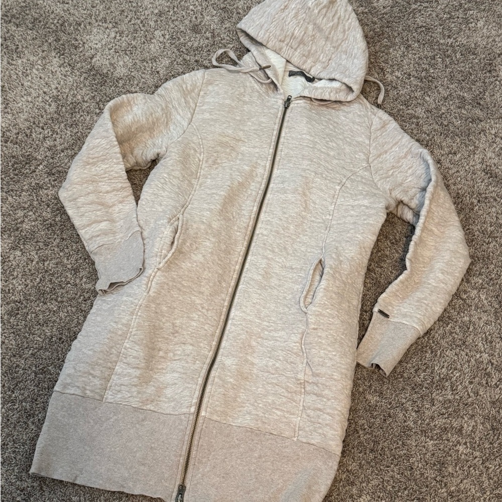 Prana Women's Beige Hooded Coat
